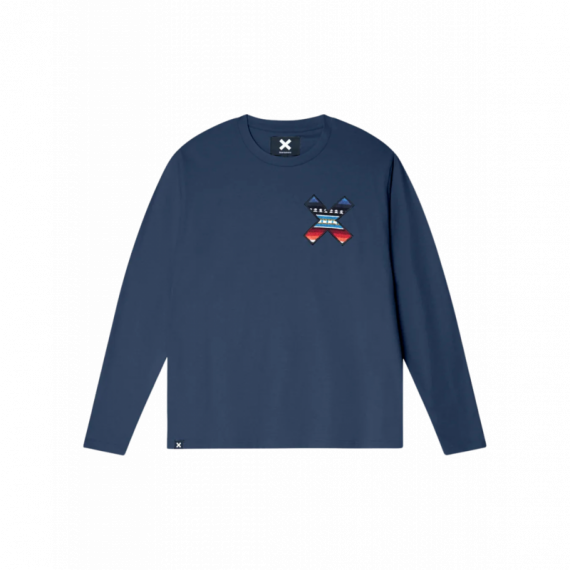 Camiseta BLUE BANANA Unisex Manga Larga Classic Azul Imperial