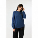 Camiseta BLUE BANANA Unisex Manga Larga Classic Azul Imperial