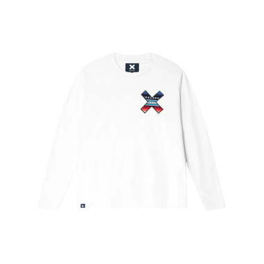 Camiseta BLUE BANANA Unisex Manga Larga Classic Blanca