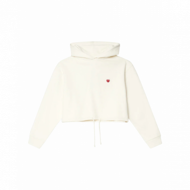 Hoodie BLUE BANANA Mujer Heart Blanca
