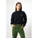 Sudadera BLUE BANANA Mujer Heart Negra