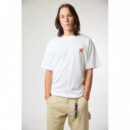 Camiseta BLUE BANANA Unisex Amsterdam White