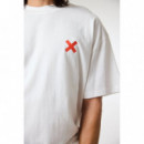 Camiseta BLUE BANANA Unisex Amsterdam White
