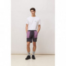 Pantalón Corto BLUE BANANA Hombre Gamma Anthracite