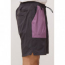 Pantalón Corto BLUE BANANA Hombre Gamma Anthracite