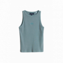 Tank Top BLUE BANANA Mujer Logo Mist
