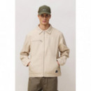 Chaquetas Hombre Chaqueta BLUE BANANA Hayden Off-white