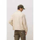 Chaquetas Hombre Chaqueta BLUE BANANA Hayden Off-white