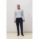 Pantalones Pantalón BLUE BANANA High Straight Navy