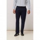 Pantalones Pantalón BLUE BANANA High Straight Navy