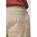 Pantalones Pantalón BLUE BANANA Matt Straight Beige