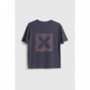 Camiseta BLUE BANANA Mujer Nature Anthracite