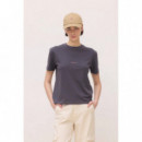 Camiseta BLUE BANANA Mujer Nature Anthracite