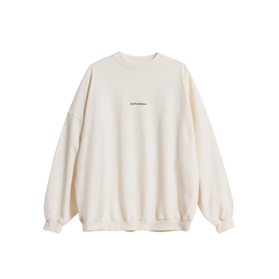 Jerséis y Sudaderas Sudadera BLUE BANANA Flor Off-white