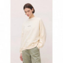 Jerséis y Sudaderas Sudadera BLUE BANANA Flor Off-white
