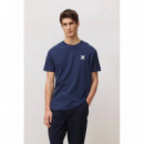 Camisetas Camiseta BLUE BANANA Unisex Amsterdam Navy