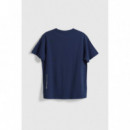 Camisetas Camiseta BLUE BANANA Unisex Amsterdam Navy