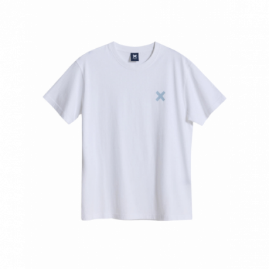 Camisetas Camiseta BLUE BANANA Unisex Amsterdam White