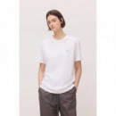 Camisetas Camiseta BLUE BANANA Unisex Amsterdam White