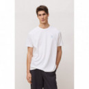 Camisetas Camiseta BLUE BANANA Unisex Amsterdam White