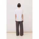 Camisetas Camiseta BLUE BANANA Unisex Amsterdam White