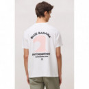 Camisetas Camiseta BLUE BANANA Unisex Artist White