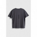 Camisetas Camiseta BLUE BANANA Unisex Bonfire Anthracite