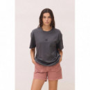 Camisetas Camiseta BLUE BANANA Unisex Bonfire Anthracite