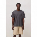 Camisetas Camiseta BLUE BANANA Unisex Bonfire Anthracite