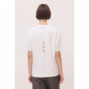 Camisetas Camiseta BLUE BANANA Unisex Bonfire White