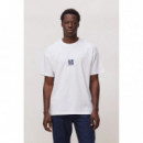 Camisetas Camiseta BLUE BANANA Unisex Glance White