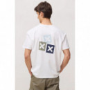 Camiseta BLUE BANANA Unisex Gravity White