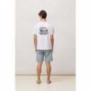 Pantalón Corto BLUE BANANA Hombre Tide Mist