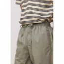 Pantalones Pantalón BLUE BANANA High Straight Olive Green