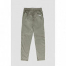 Pantalones Pantalón BLUE BANANA High Straight Olive Green