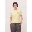 Camiseta BLUE BANANA Mujer Karma Light Yellow