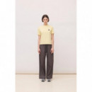 Camiseta BLUE BANANA Mujer Karma Light Yellow