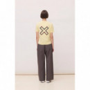 Camiseta BLUE BANANA Mujer Karma Light Yellow