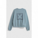 Sudadera BLUE BANANA Mujer Nature Mist