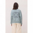 Sudadera BLUE BANANA Mujer Nature Mist