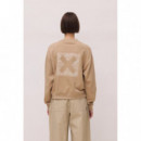 Sudadera BLUE BANANA Mujer Nature Camel