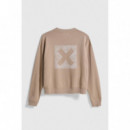 Sudadera BLUE BANANA Mujer Nature Camel