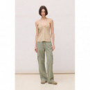 Top BLUE BANANA Mujer Vibe Camel