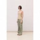 Top BLUE BANANA Mujer Vibe Camel