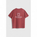 Camisetas Camiseta BLUE BANANA Unisex Core Wine