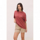 Camisetas Camiseta BLUE BANANA Unisex Core Wine