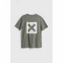 Camisetas Camiseta BLUE BANANA Unisex Nature Olive Green