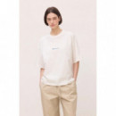 Camisetas Camiseta BLUE BANANA Unisex Clean White