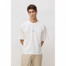 Camisetas Camiseta BLUE BANANA Unisex Clean White