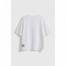 Camisetas Camiseta BLUE BANANA Unisex Clean White